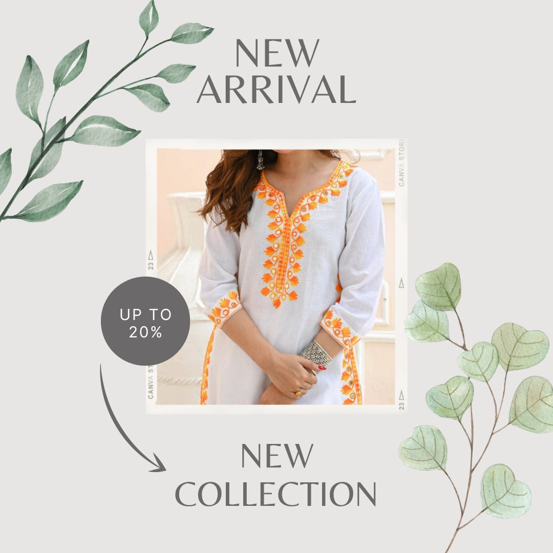 Gray Leaf Concept Fashion Social Media Instagram Post Template