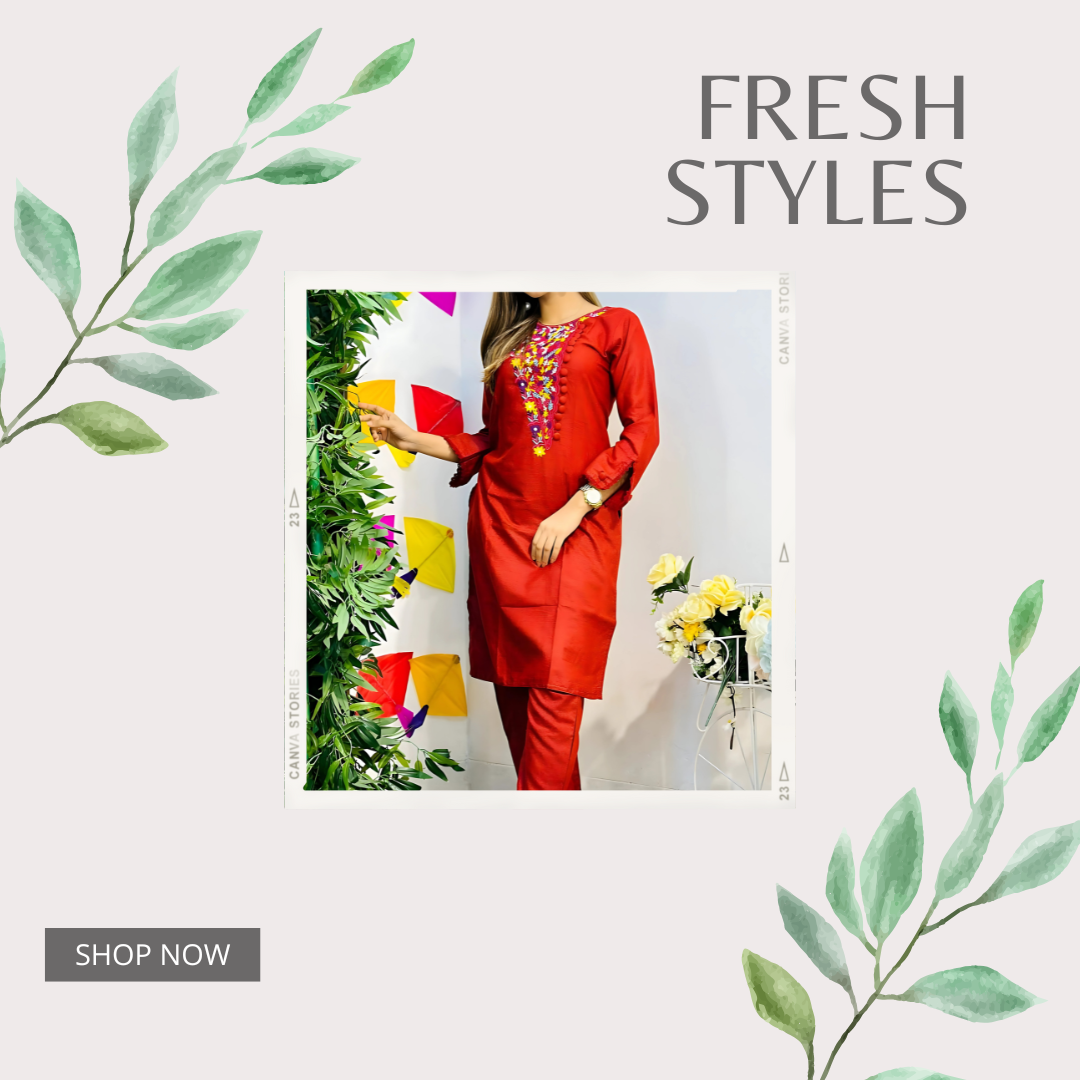 Leaf Concept Fashion Social Media Template